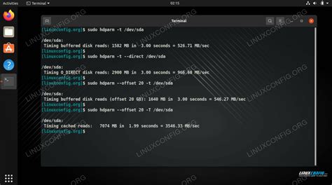 debian test hard drive performance|linux test drive performance.